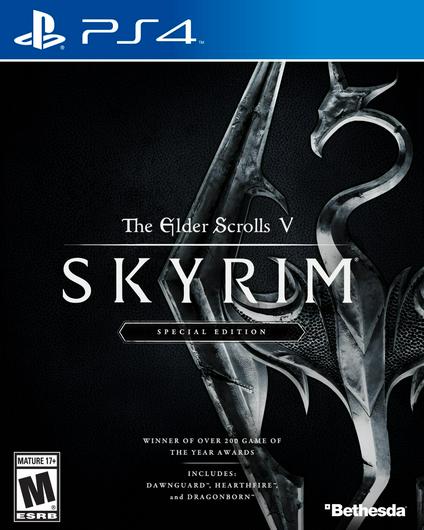 Elder Scrolls V: Skyrim Special Edition Cover Art