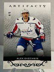 Alex Ovechkin [Black] Hockey Cards 2021 Upper Deck Artifacts Prices