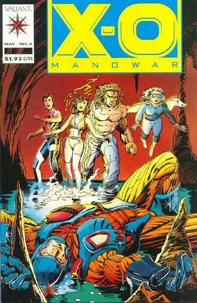 X-O Manowar #4 (1992) Comic Books X-O Manowar