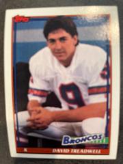 David Treadwell #566 Football Cards 1991 Topps Prices