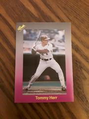 Tommy Herr #166 Baseball Cards 1989 Classic Travel Update II Prices
