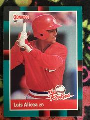Luis Alicea Baseball Cards 1988 Donruss Rookies Prices