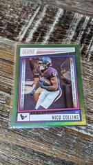 Nico Collins [End Zone] Football Cards 2022 Panini Score Prices