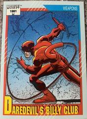 Daredevil's Billy Club #129 Marvel 1991 Universe Prices
