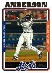 Marlon Anderson #UH27 Baseball Cards 2005 Topps Updates & Highlights Prices
