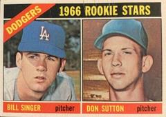 Dodgers Rookies [Singer, Sutton] #288 Baseball Cards 1966 Topps Prices