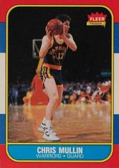 Chris Mullin #77 Basketball Cards 1986 Fleer Prices