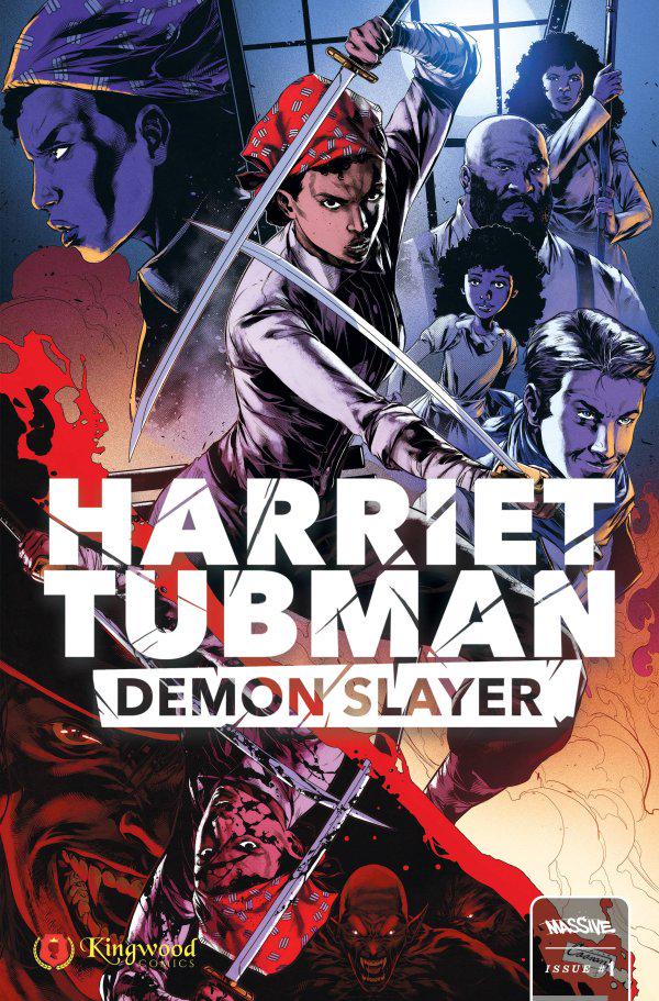 Harriet Tubman: Demon Slayer [White] #1 (2023) Comic Books Harriet Tubman: Demon Slayer