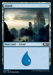 Island #264 Magic Commander 2021 Prices