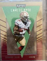 Carlos Hyde #17 Football Cards 2016 Panini Playoff Pennants Prices