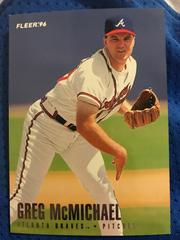 Greg McMichael Baseball Cards 1996 Fleer Braves Team Set Prices