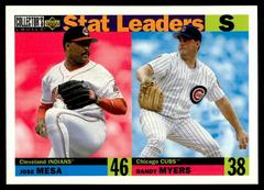 S Stat Leaders - Mesa - Myers #9 Baseball Cards 1996 Collector's Choice Prices