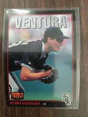 Robin Ventura #179 Baseball Cards 1993 Panini Donruss Triple Play Prices