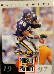 Robert Smith Football Cards 1997 Pinnacle X Press Pursuit of Paydirt Prices