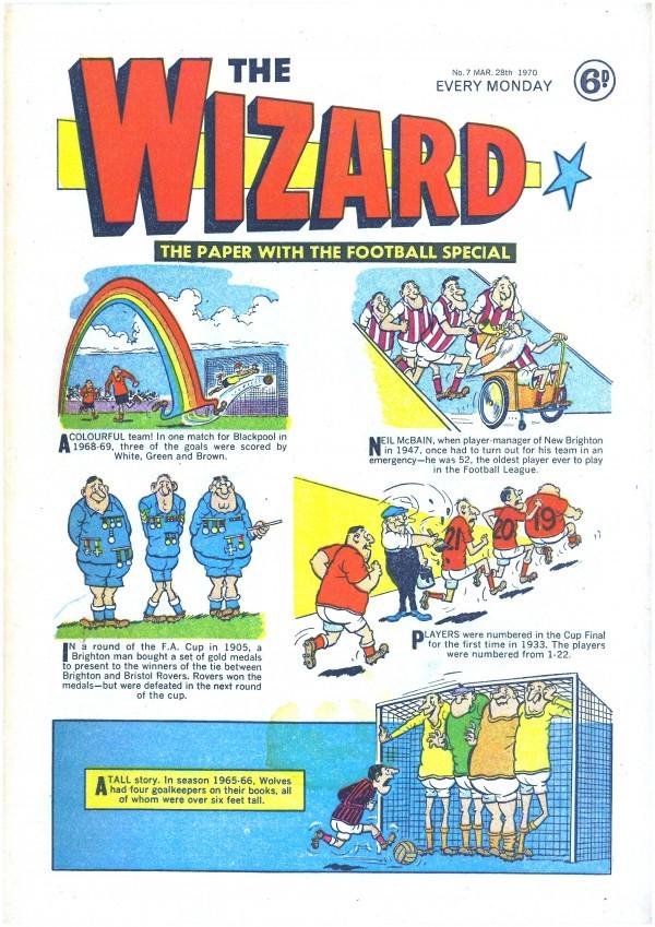 The Wizard #7 (1970) Comic Books Wizard