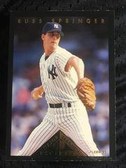 Russ Springer #8 Baseball Cards 1993 Fleer Major League Prospects Prices