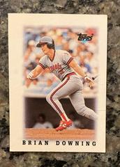 Brian Downing #5 Baseball Cards 1988 Topps Mini League Leaders Prices