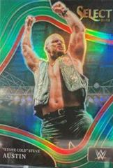 Stone Cold Steve Austin [Green Prizm] Wrestling Cards 2022 Panini Select WWE Prices