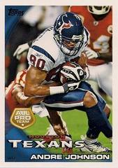 Andre Johnson #78 Football Cards 2010 Topps Prices