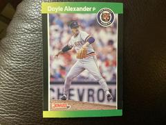 Doyle Alexander #125 Baseball Cards 1989 Donruss Baseball's Best Prices