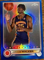 Jarace Walker [Blue] Basketball Cards 2022 Topps Chrome McDonald's All-American Prices