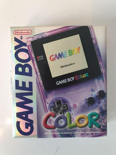 GameBoy Color [Clear Purple] Cover Art