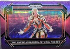 The American Nightmare' Cody Rhodes [Purple] Wrestling Cards 2023 Panini Prizm WWE Prices