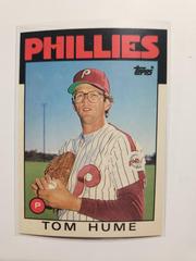 Tom Hume #47T Baseball Cards 1986 Topps Traded Tiffany Prices
