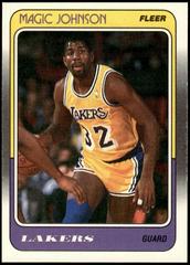Magic Johnson #67 Basketball Cards 1988 Fleer Prices