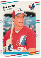 Rex Hudler #U-101 Baseball Cards 1988 Fleer Update Prices