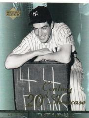 Joe DiMaggio Baseball Cards 2001 Upper Deck Hall of Famers 20th Century Showcase Prices