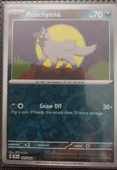 Poochyena [Reverse Holo] #105 Pokemon Temporal Forces Prices