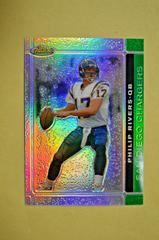Philip Rivers [Green Refractor] #7 Football Cards 2007 Topps Finest Prices