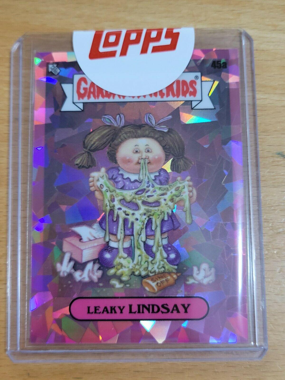 Leaky LINDSAY [Pink] #45a Garbage Pail Kids 2020 Sapphire