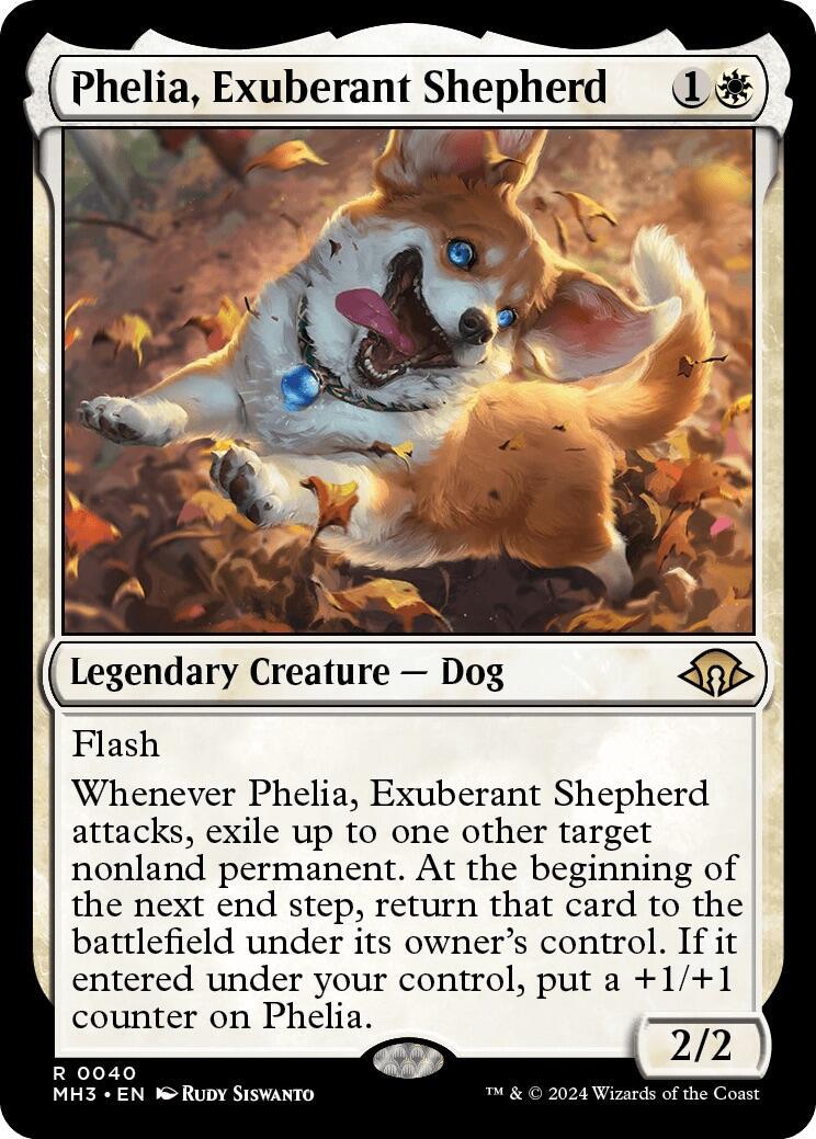 Phelia, Exuberant Shepherd [Foil] #40 Magic Modern Horizons 3