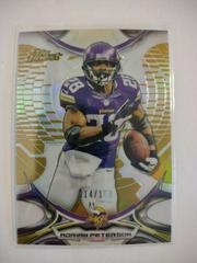 Adrian Peterson [Gold Refractor] #121 Football Cards 2015 Topps Finest Prices