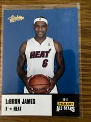 LeBron James #4 Basketball Cards 2010 Panini Absolute Memorabilia Prices