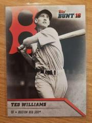 Ted Williams [Topaz] #129 Baseball Cards 2016 Topps Bunt Prices