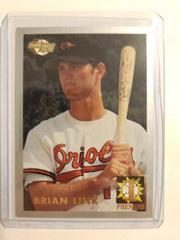 Brian Link [1st Year Phenoms] 2 of 10 #2 Baseball Cards 1992 Fleer Excel Prices