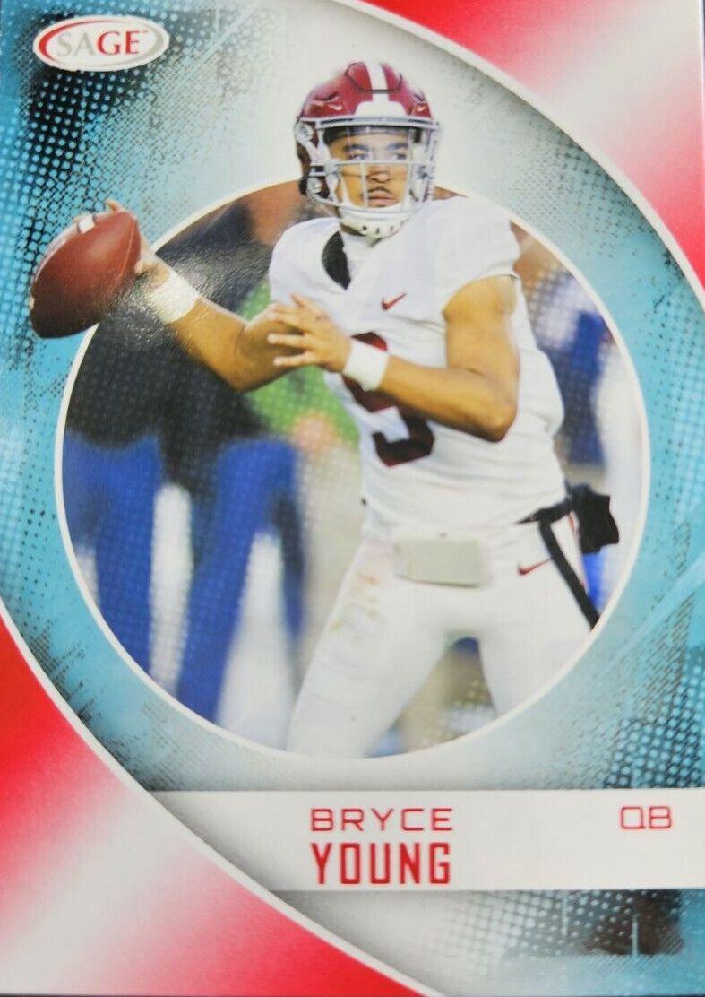 Bryce Young [Red] 101 Prices 2023 Sage Football Cards