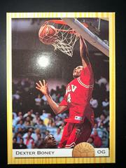 Dexter Boney #15 Basketball Cards 1993 Classic Draft Picks Prices
