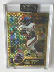 Anthony Thomas [Gold Xfractor] #144 Football Cards 2003 Topps Chrome Prices