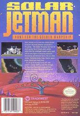 Solar Jetman - Back | Solar Jetman NES
