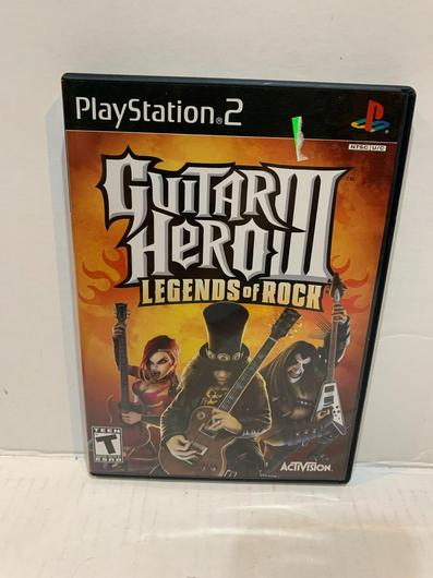 Guitar Hero III Legends of Rock | Item, Box, and Manual | Playstation 2