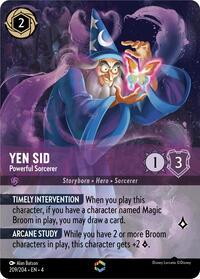 Yen Sid - Powerful Sorcerer [Enchanted] #209 Lorcana Ursula's Return