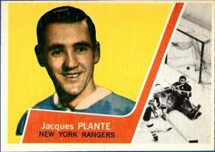 Jacques Plante Hockey Cards 1963 Topps Prices