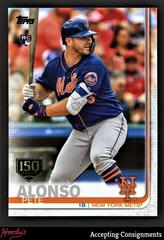 Pete Alonso [150th Anniversary] Baseball Cards 2019 Topps Prices