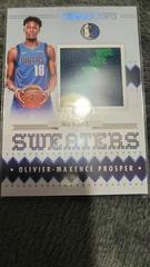 Oliver-Maxence Prosper #RSW-OMP Basketball Cards 2023 Panini Hoops Rookie Sweaters Prices