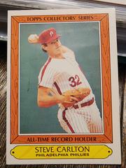 Steve Carlton #6 Baseball Cards 1985 Topps Traded Tiffany Prices