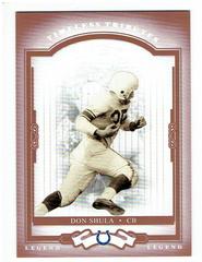 Don Shula [Timeless Tributes Red] #112 Football Cards 2004 Panini Donruss Classics Prices